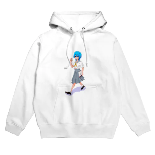 日直セーラー女の子 Hoodie