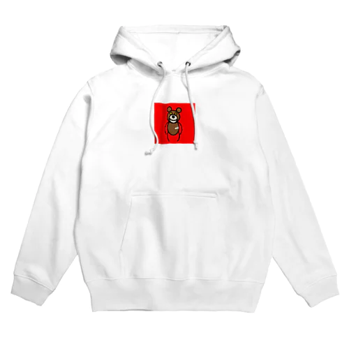 一匹のケガありクマ Hoodie