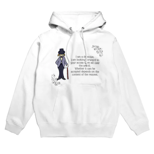 紳士探偵犬 Hoodie