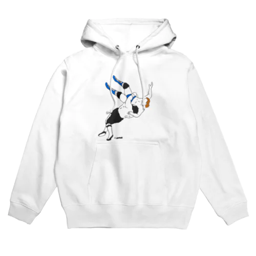 捻り式バックドロップ Hoodie