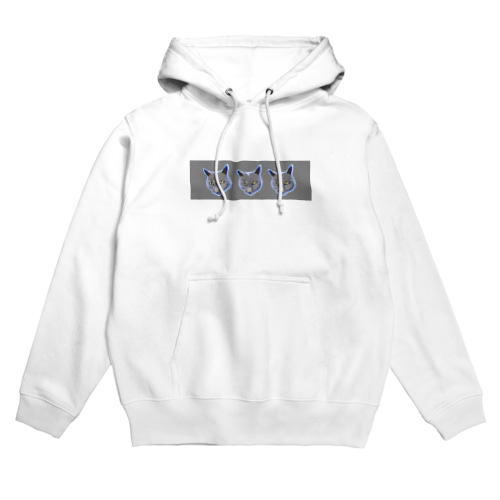 パーティーロシアンブルー(灰) Hoodie