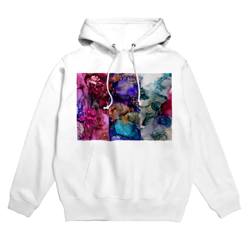 アルコールインクアート3種 Hoodie