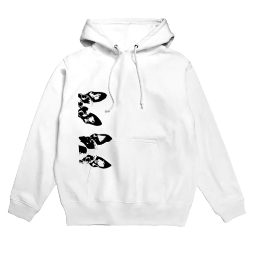 のぞきボストンテリア Hoodie