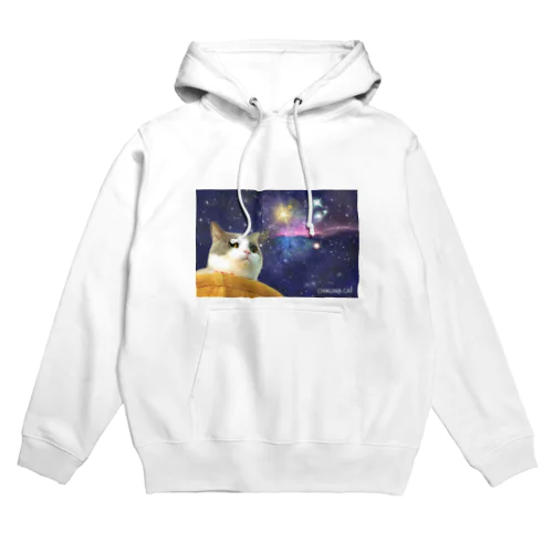 space CHIKUWA CAT パーカー