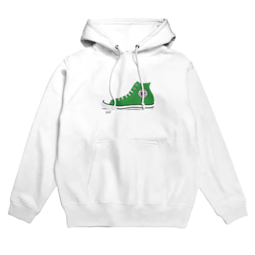 スニーカー　緑 Hoodie