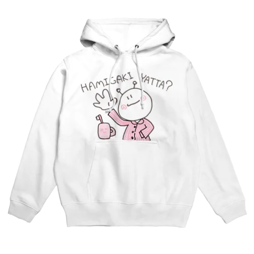 HAMIGAKI YATTA？/うちうじんくん Hoodie