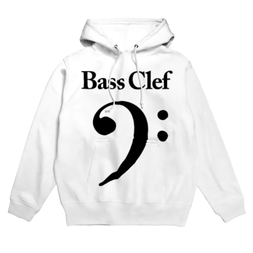 Bass Clef / ヘ音記号 パーカー