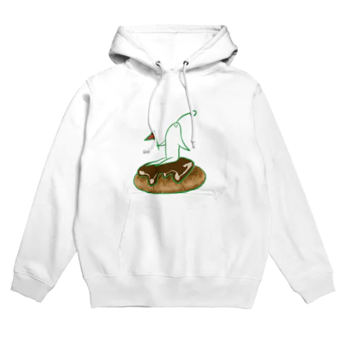 ハンバーグの上にいる時 Hoodie