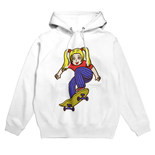 スケボー少女 Hoodie