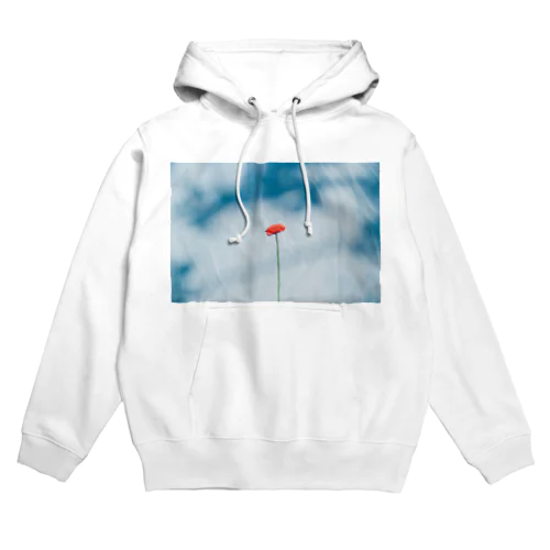 知らない街で拾った花 Hoodie