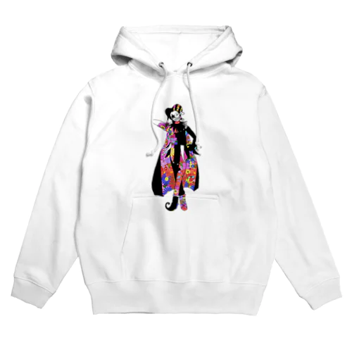 花柄ピエロ Hoodie