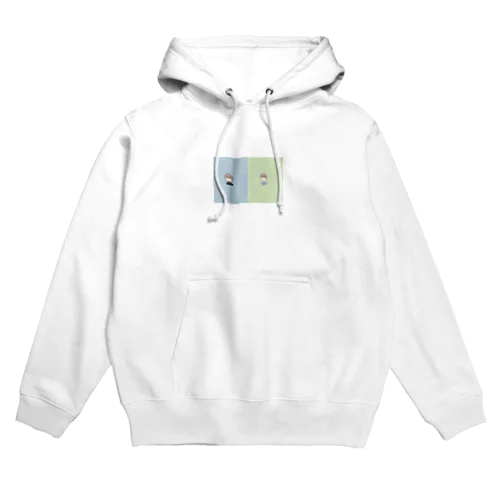 学ランとブレザーきてる男の子 Hoodie