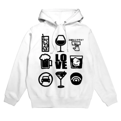 迷惑をかけない酒部員 Hoodie