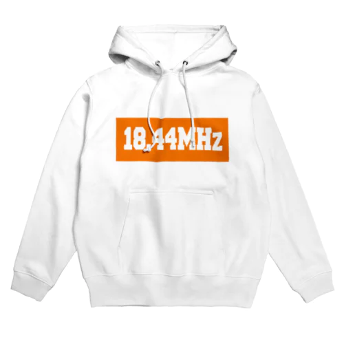 18.44MHzロゴパーカー（橙） Hoodie