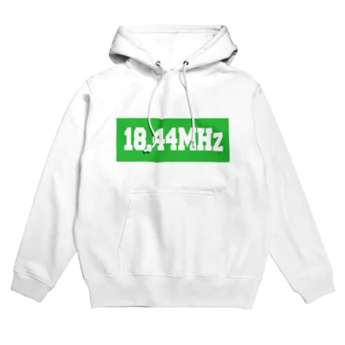 18.44MHzロゴパーカー（緑） Hoodie