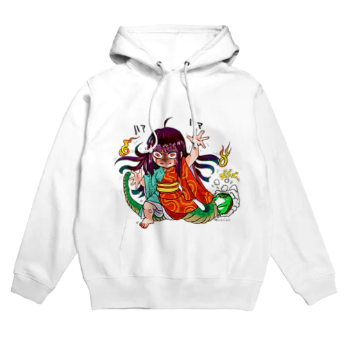 道成寺の蛇「清姫」 Hoodie