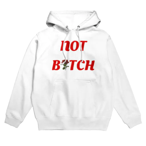 NOTBITCH logo Hoodie