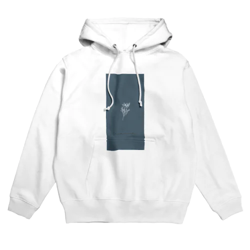 かすみ草 くすみブルー Hoodie