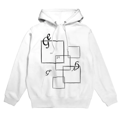 G-ypexロゴ モノクロver. Hoodie