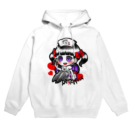 白衣の悪魔ちゃん♥ Hoodie