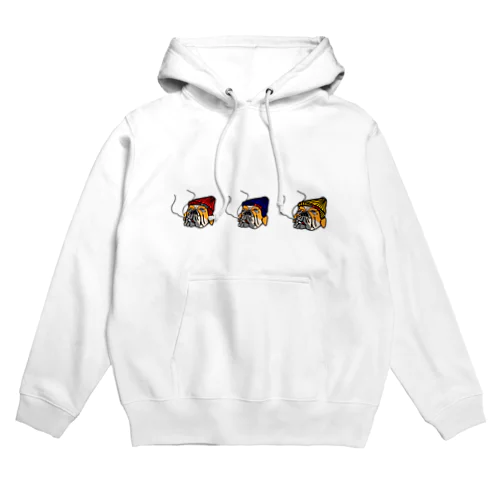 ブルドック三兄弟 Hoodie