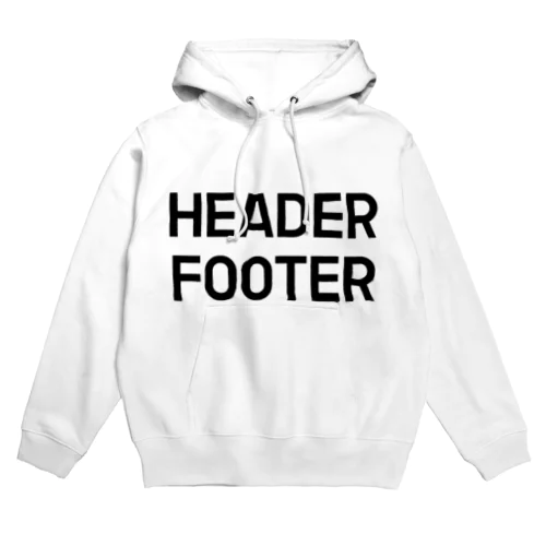 HEADER FOOTER Hoodie