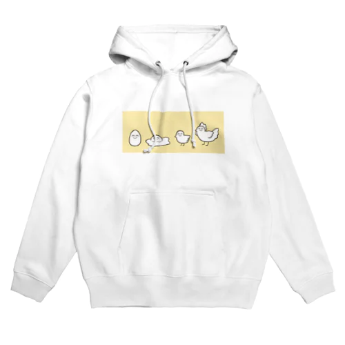 たまご、ひよこ、にわとり Hoodie