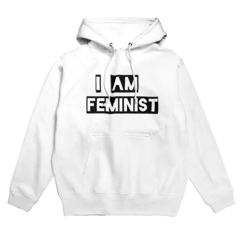 フェミニスト I AM FEMINIST パーカー