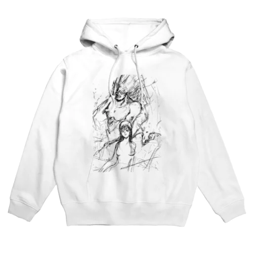 風・火・水のエレメント Hoodie