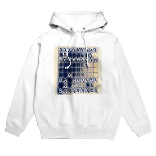 将棋の初手▲７六歩 バージョン4 Hoodie