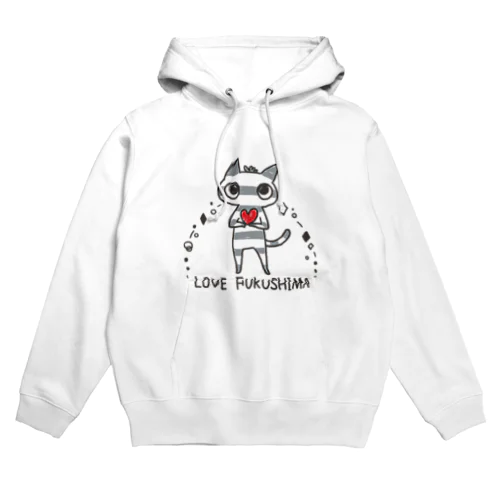 にゃんだべえ_LOVE FUKUSHIMA Hoodie