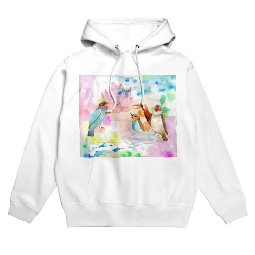 青い鳥がなくとき -蓮の花- Hoodie