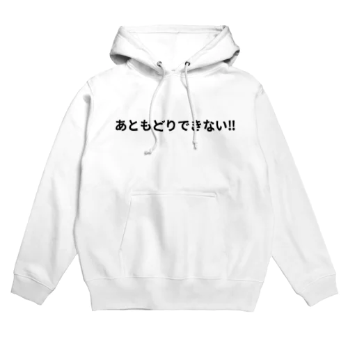 あともどりできない！！ Hoodie