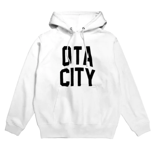 太田市 OTA CITY ロゴブラック Hoodie