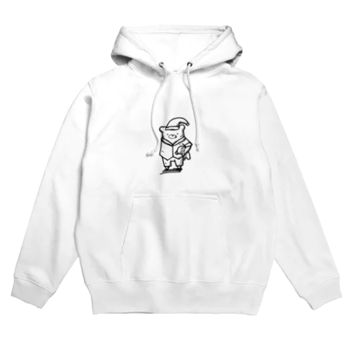  寝る前のくま Hoodie