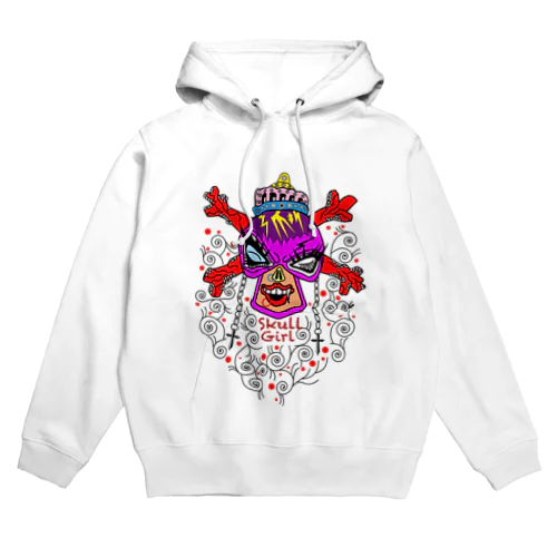 skull girl Hoodie