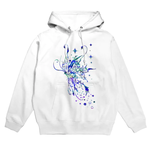 バタフライエフェクト・ブルー Hoodie