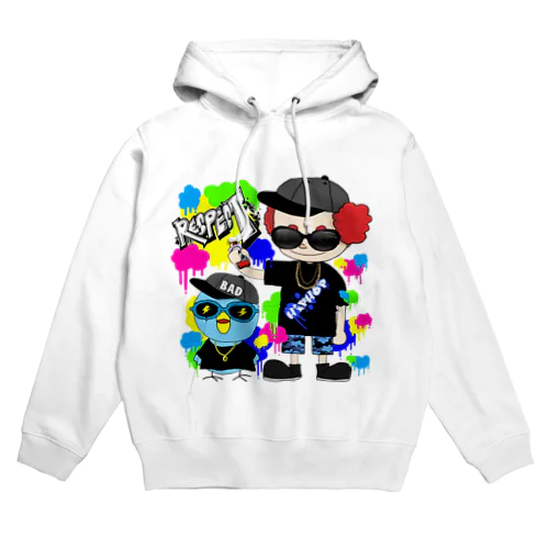 ギャングスタ＆唯我HIPHOP丸シリーズ Hoodie