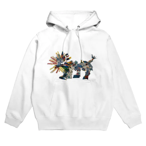 カラフル・ライオン Hoodie