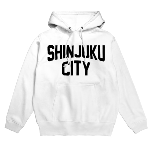 新宿区 SHINJUKU CITY ロゴブラック Hoodie