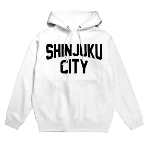 新宿区 SHINJUKU CITY ロゴブラック Hoodie