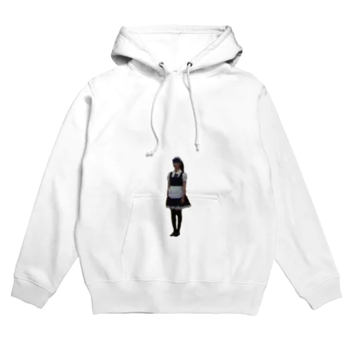 佇むメイド Hoodie