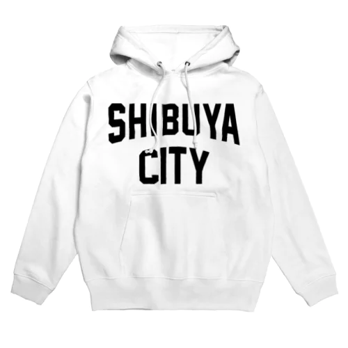 渋谷区 SHIBUYA WARD ロゴブラック Hoodie