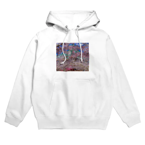 桜の景色　青空の春鐘突き堂 Hoodie