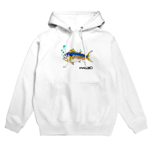 マグロ　鮮やか Hoodie