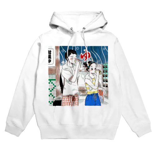 銭湯女子・パーカー Hoodie