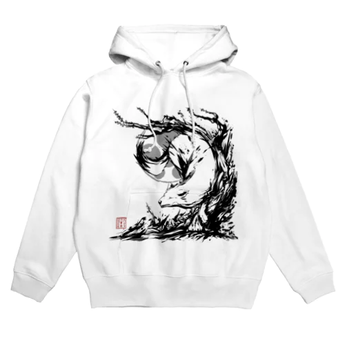 《白狼》デザイン/数量限定販売中！ Hoodie