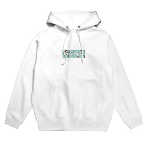 チョコミントロゴ Hoodie