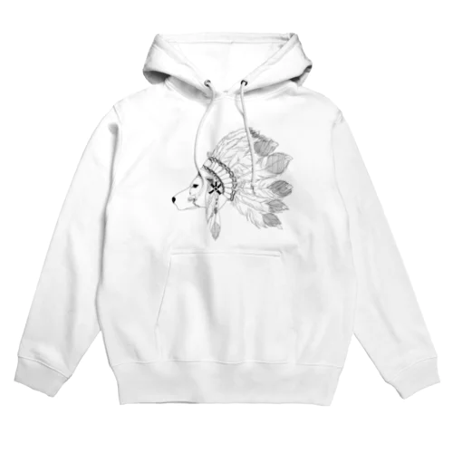 わーるどわいどびーぐる！インディアン Hoodie