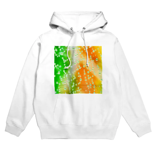 キレイ♪クモの巣 水滴 Hoodie